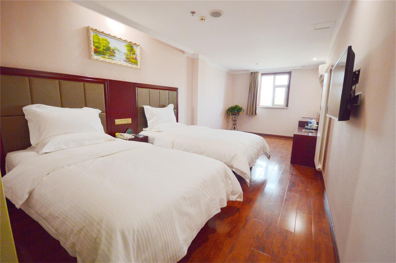 Greentree Inn Jiangsu Yancheng Dongtai Honglan Road Pedestrian Street Express Hotel מראה חיצוני תמונה