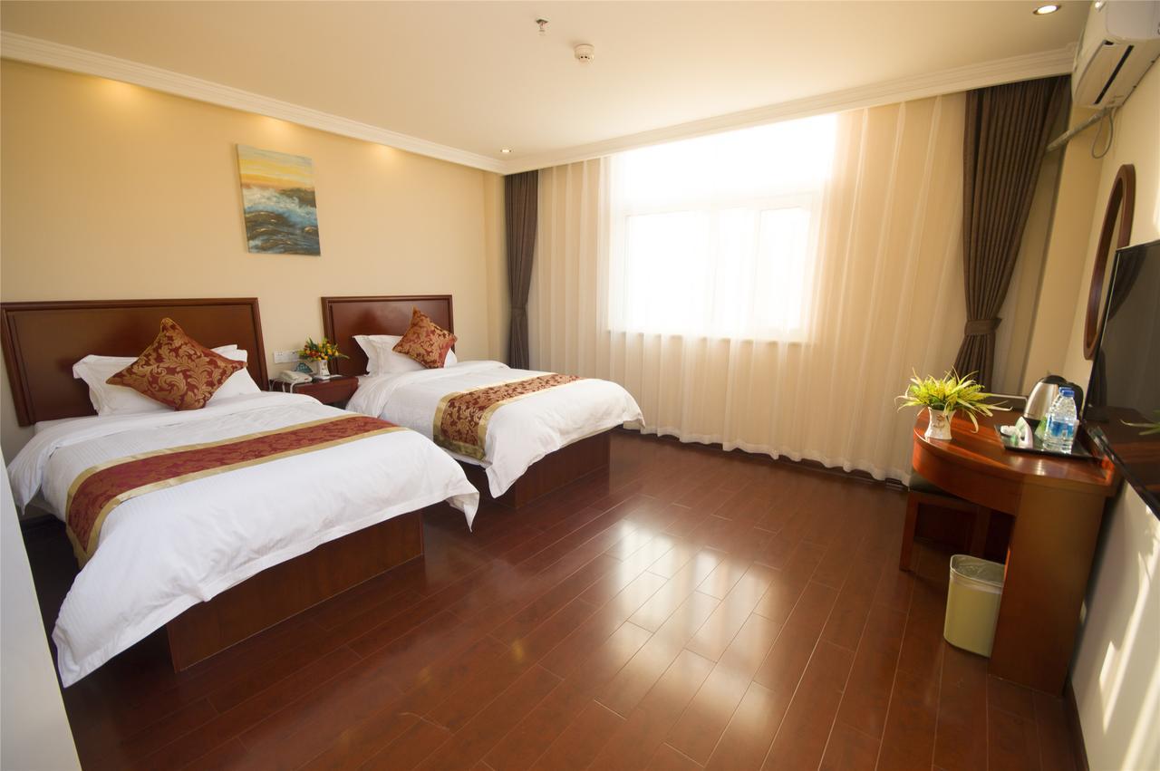Greentree Inn Jiangsu Yancheng Dongtai Honglan Road Pedestrian Street Express Hotel מראה חיצוני תמונה