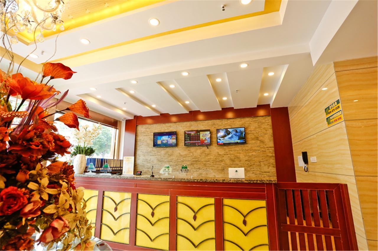 Greentree Inn Jiangsu Yancheng Dongtai Honglan Road Pedestrian Street Express Hotel מראה חיצוני תמונה